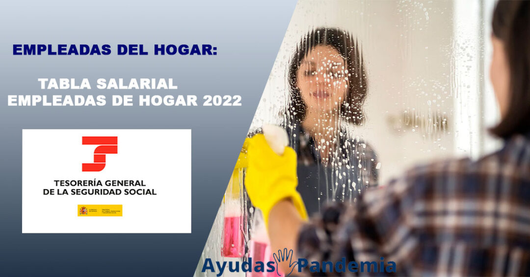 Tabla Salarial Empleadas De Hogar 2022 6586