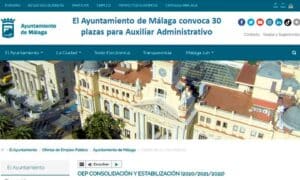 30 plazas para Auxiliar Administrativo