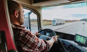 empleo como conductor de camión