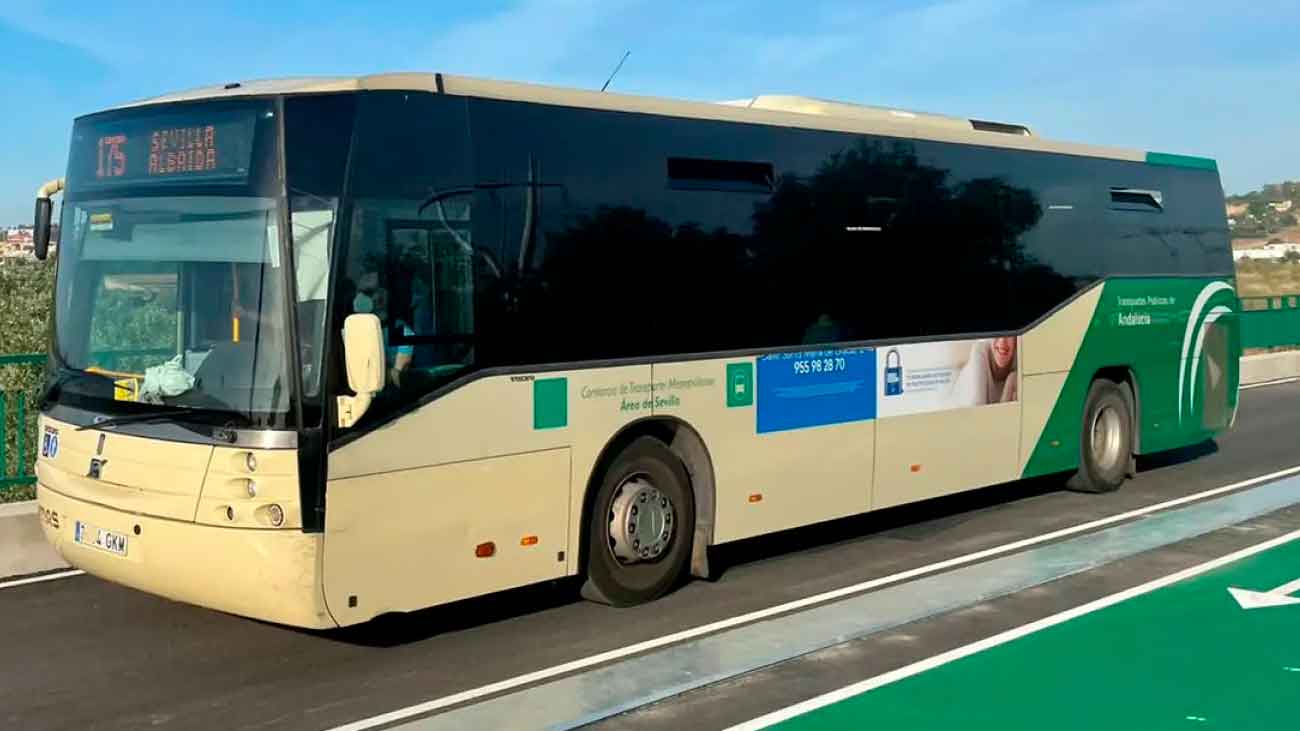 transporte público gratis en Andalucía