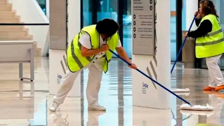 trabajar limpieza aeropuertos