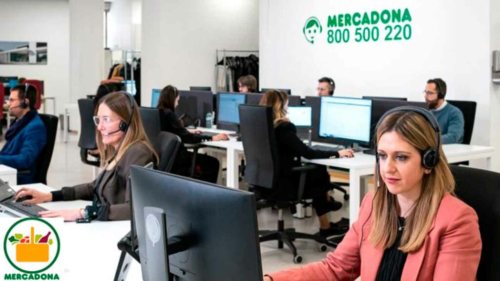 trabajar Mercadona atención cliente