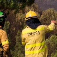 trabajar bombero forestal Infoca