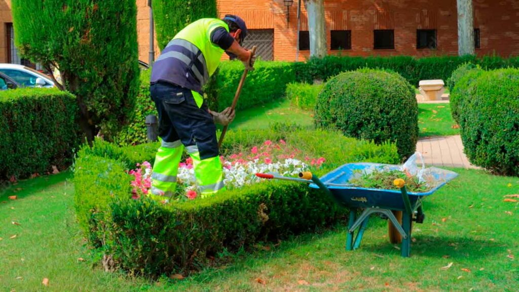 trabajar jardinero valencia