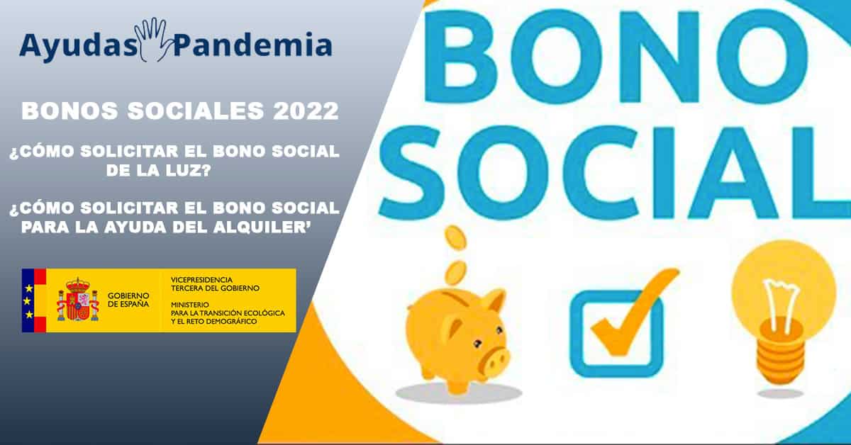 BONOS SOCIALES 2022